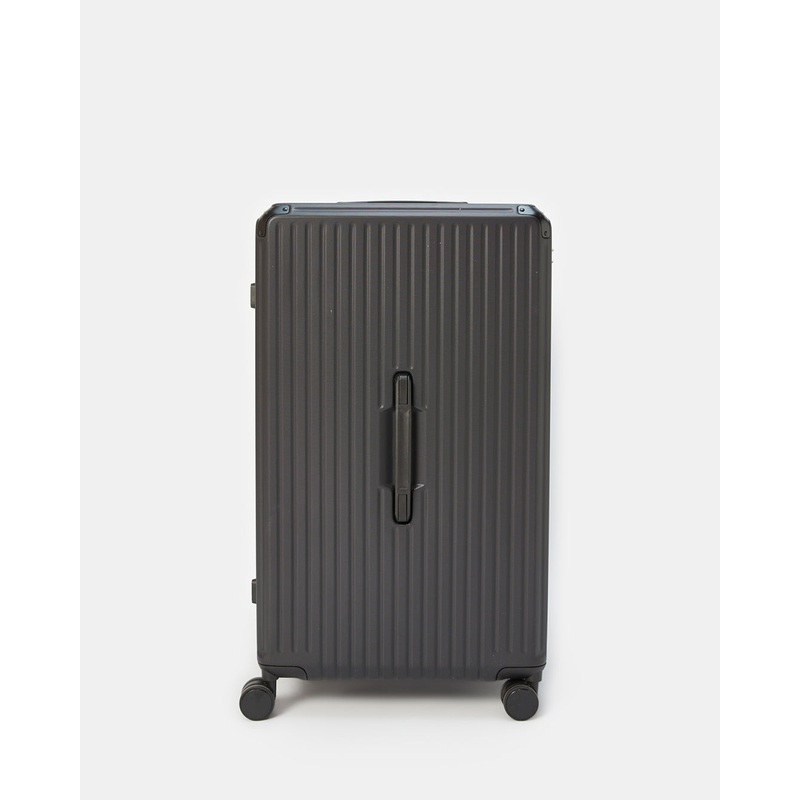 Black Hard Trolley Luggage 24Inch
