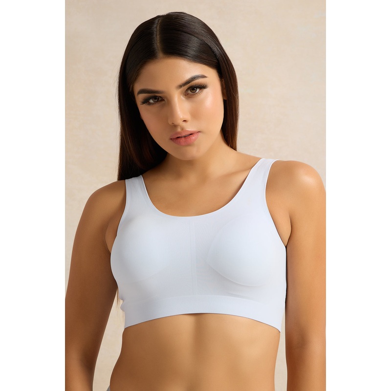 Women Assorted Printed Padded Plunge Bras (Pack of 3)