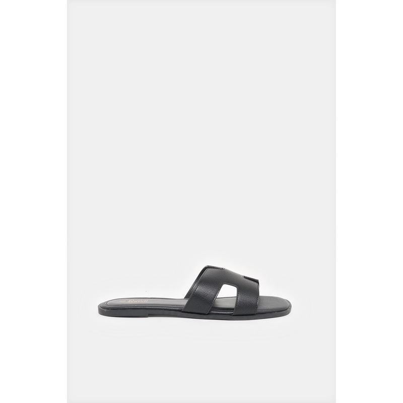 Women Black H Upper Mule|EU36|EU37|EU38|EU39|EU40|EU41