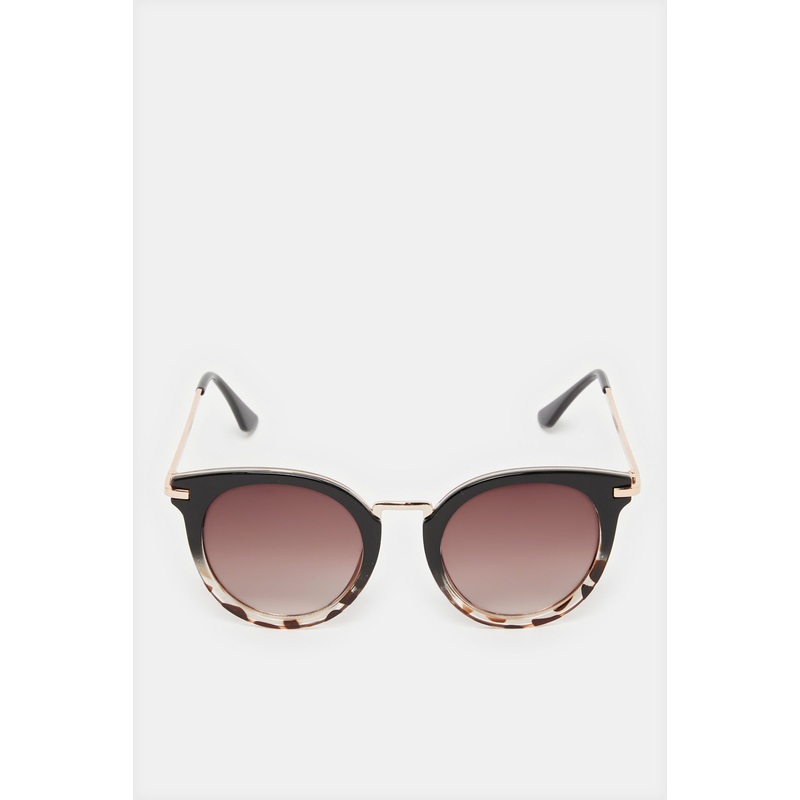 Women Gold Cat Eye Sunglasses|Default Title