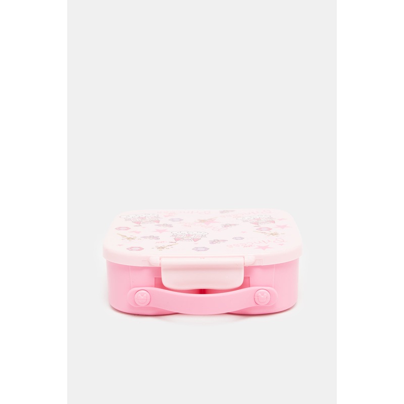 Pink Princess Print Bento Lunch Box
