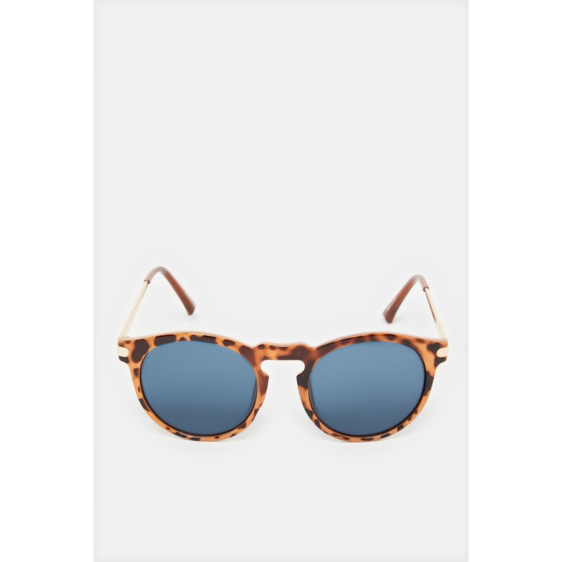 Women Brown Round Sunglasses|Default Title