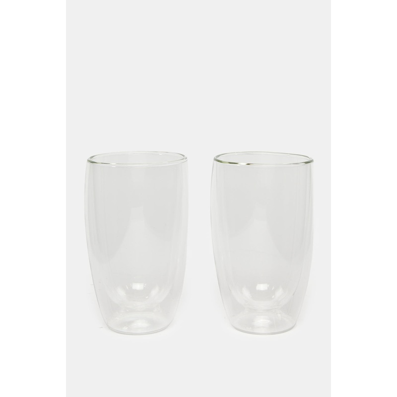 Borosilicate Double Wall Glass Set (2 Piece)