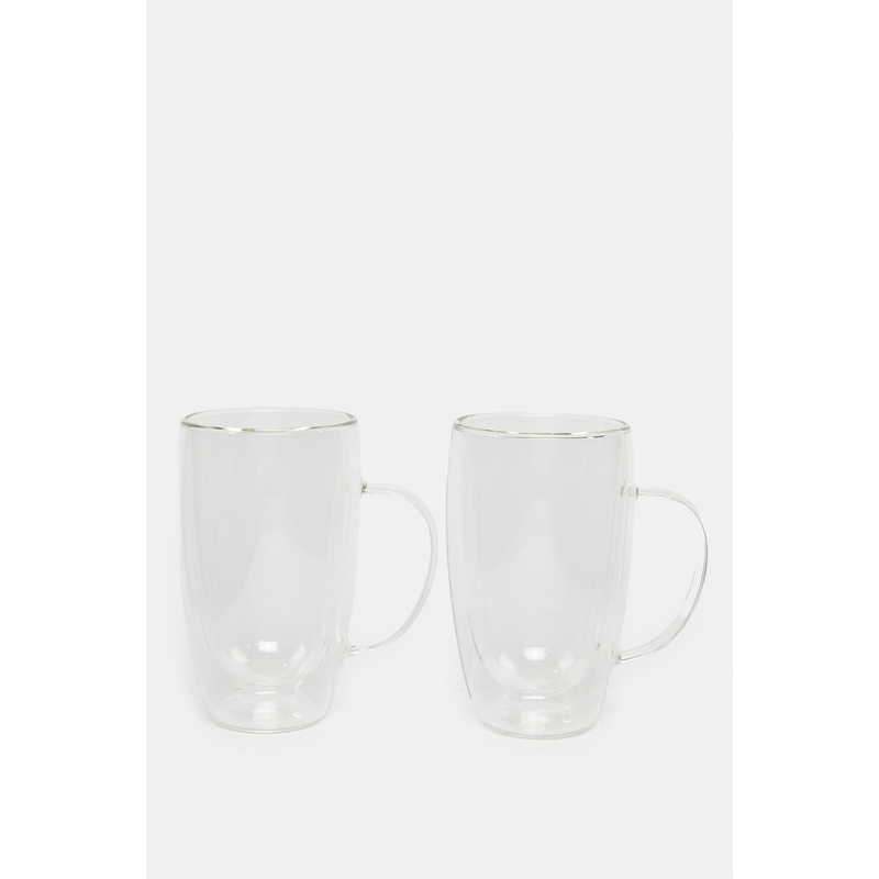 Borosilicate Double Wall Mug Set (2Piece)