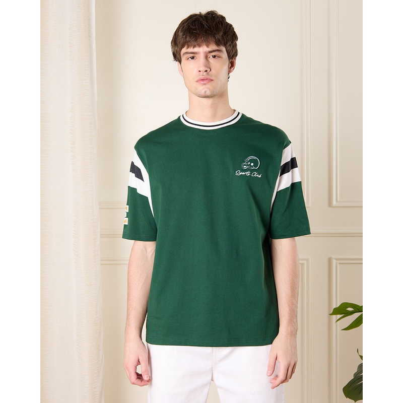 Men Green Baseball T-Shirt|Small|Medium|Large|X-Large|XX-Large