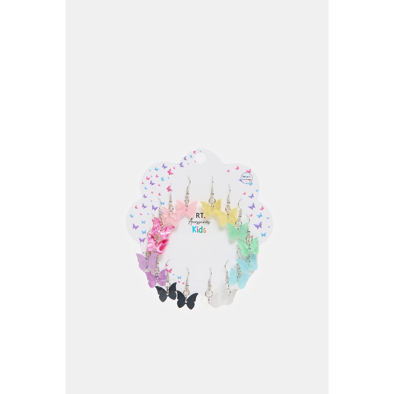 Girls Assorted Studs Set (8 Pairs)