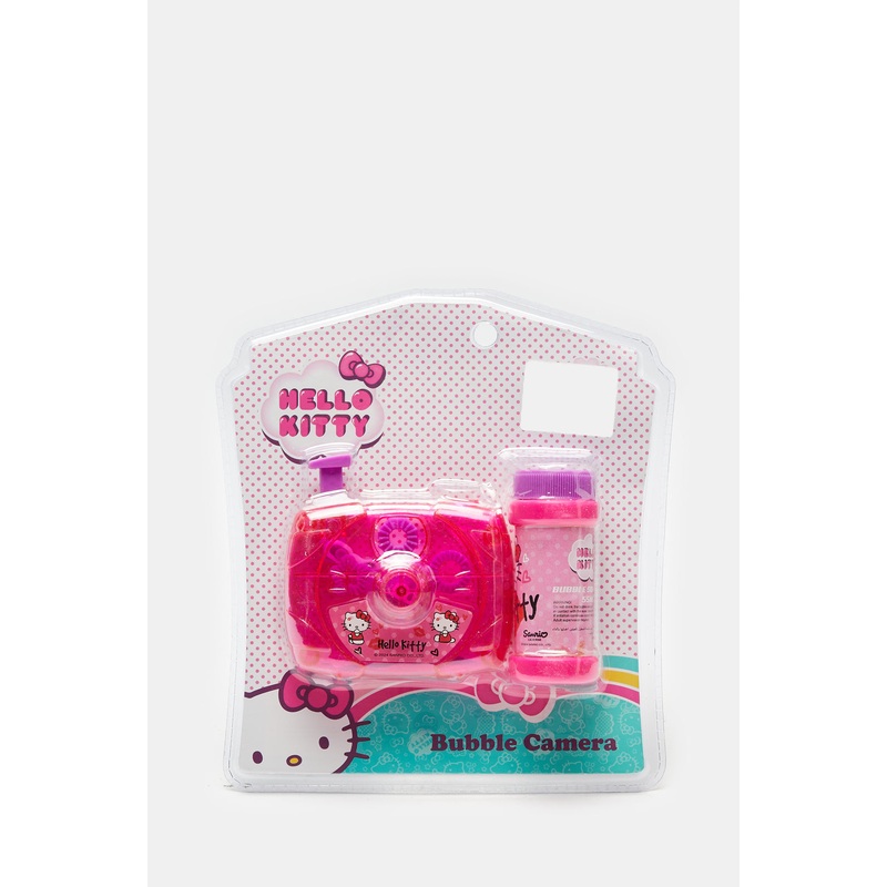 Pink Hello Kitty Bubble Camera