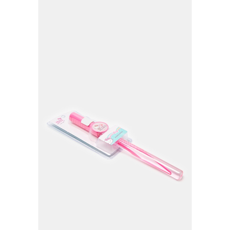 Pink Hello Kitty Bubble Stick