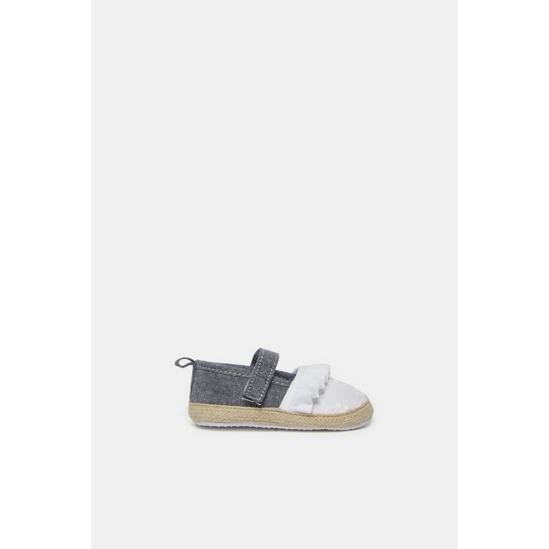 Baby Assorted Pleated Pram Shoe