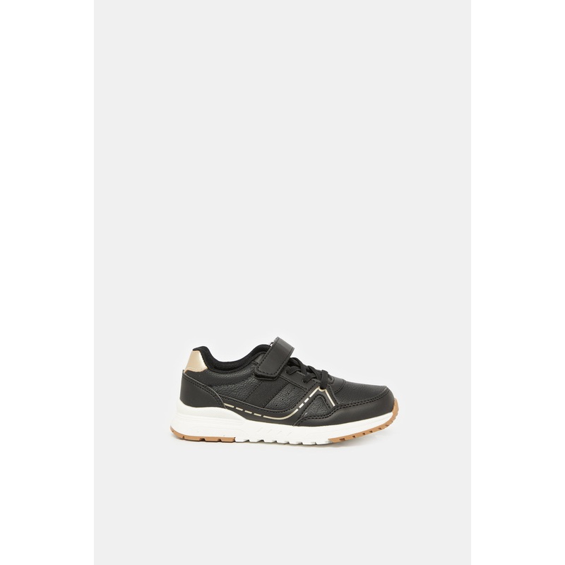 Boys Black Trainers|EU25|EU26|EU27|EU28|EU29|EU30|EU31|EU32