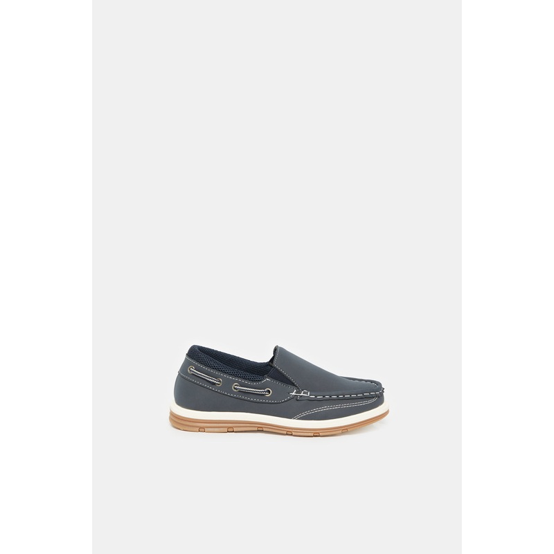 Boys Navy Penny Loafer|EU25|EU26|EU27|EU28|EU29|EU30