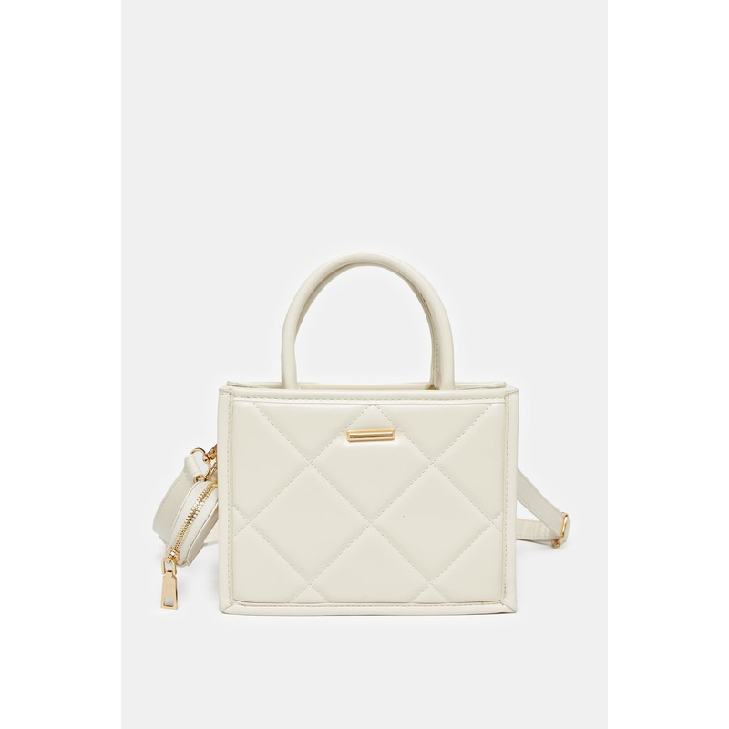 Girls Beige Embellished Cross Body Bag