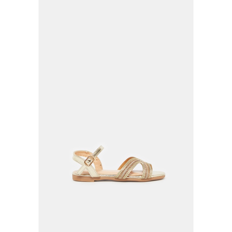 Girls Gold Embellished Sandal|EU25|EU26|EU27|EU28|EU29|EU30