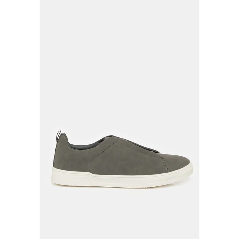 Men Grey Plain Sneakers|EU40|EU41|EU42|EU43|EU44|EU45