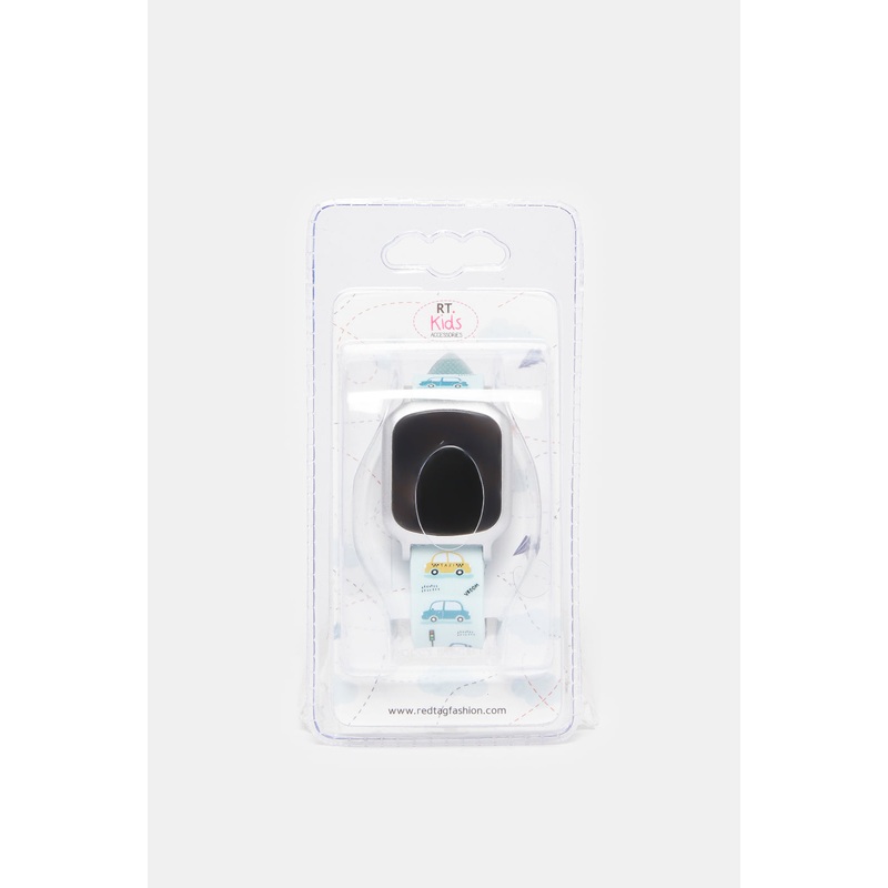 Boys Mint Printed Digital Watch