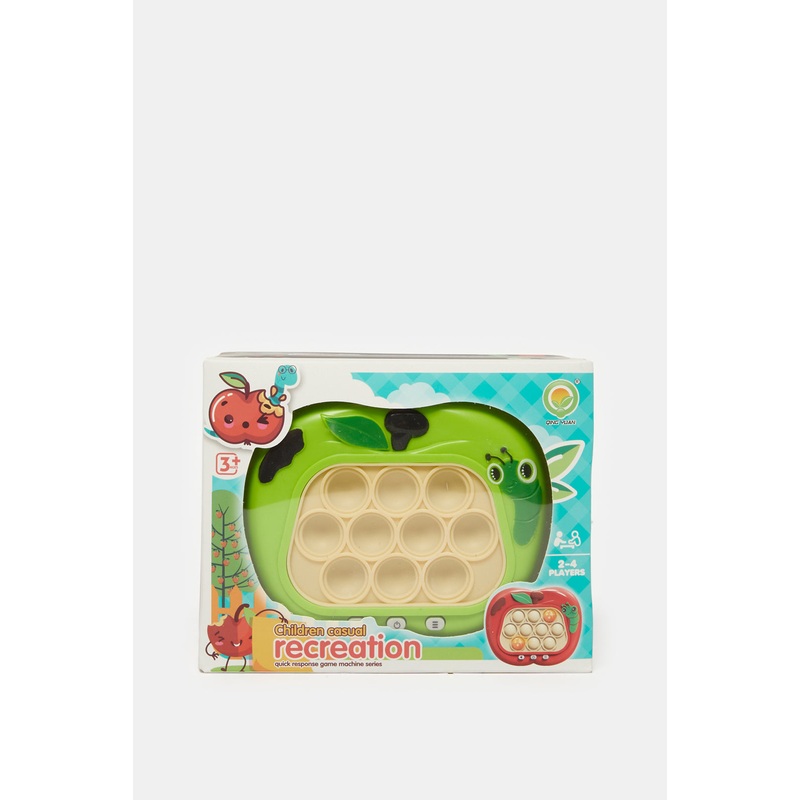 Green Press Fun Puzzle Break Through The Game Console