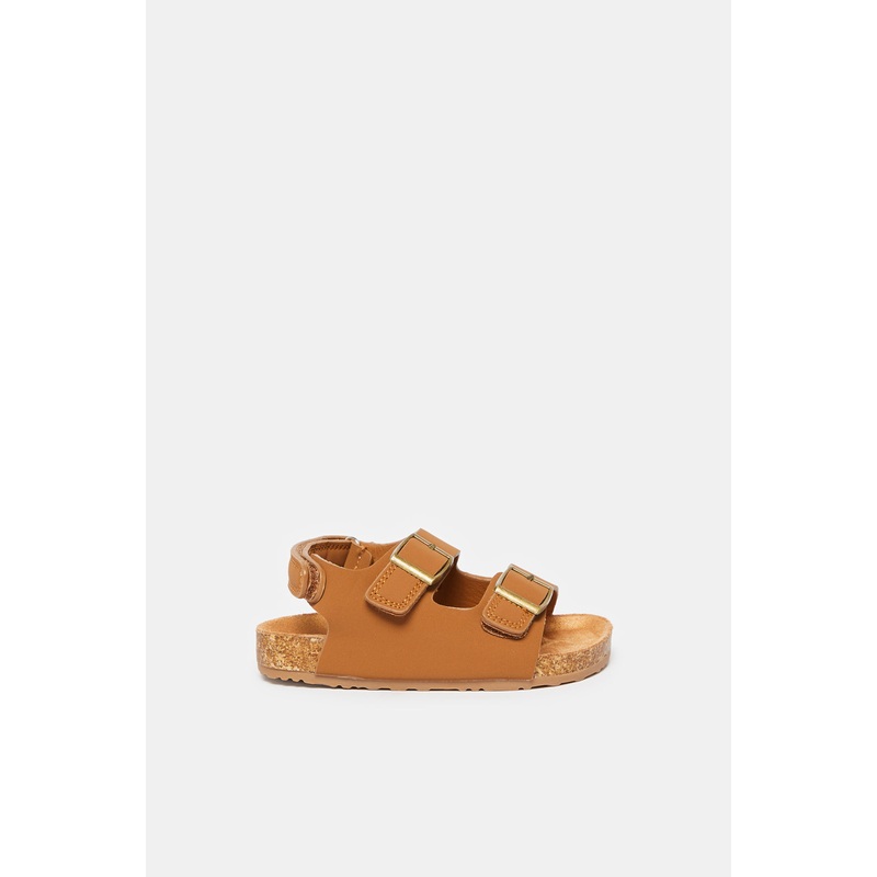 Infant Boys Brown Cork Sandals