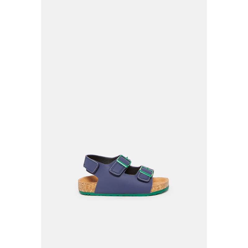 Infant Boys Navy Cork Sandals|EU20|EU21|EU22|EU23|EU24|EU25