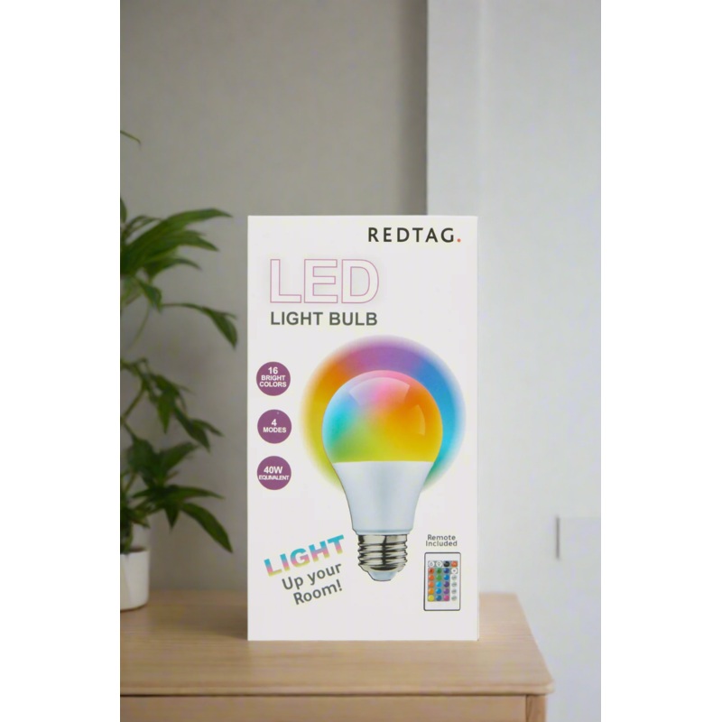 Assorted Smart Led Bulb With Remote 9W