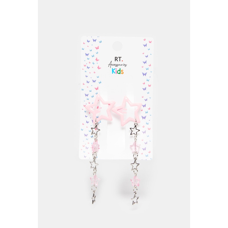 Girls Assorted Embellished Hair Clips Set (Pack of 2)