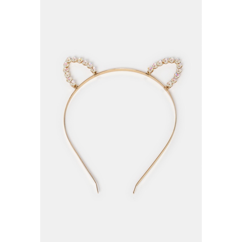 Girls Gold Embellished Headband