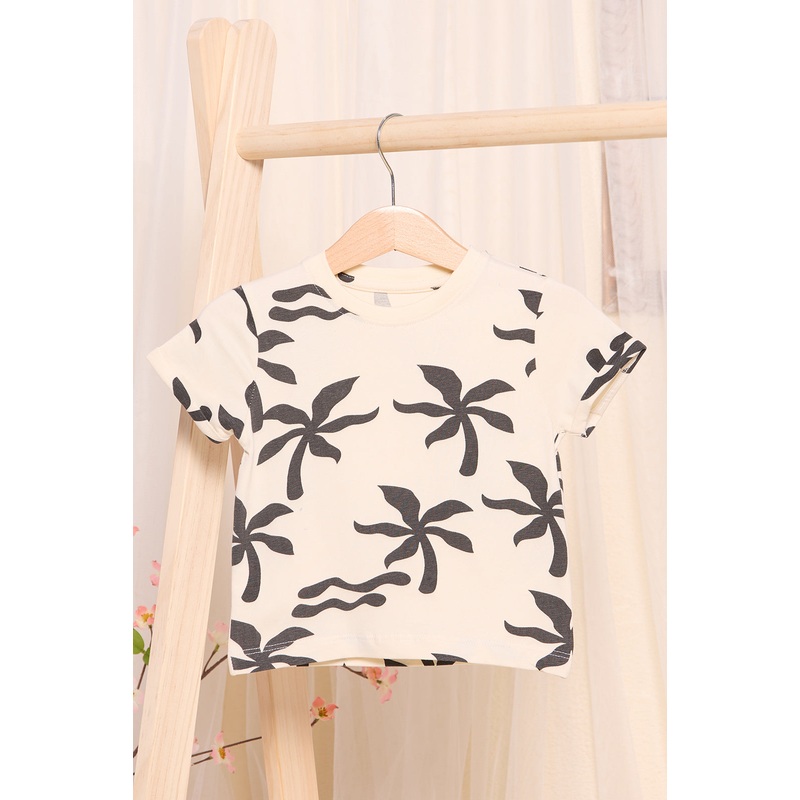 Infant Boys White Palm T-shirt