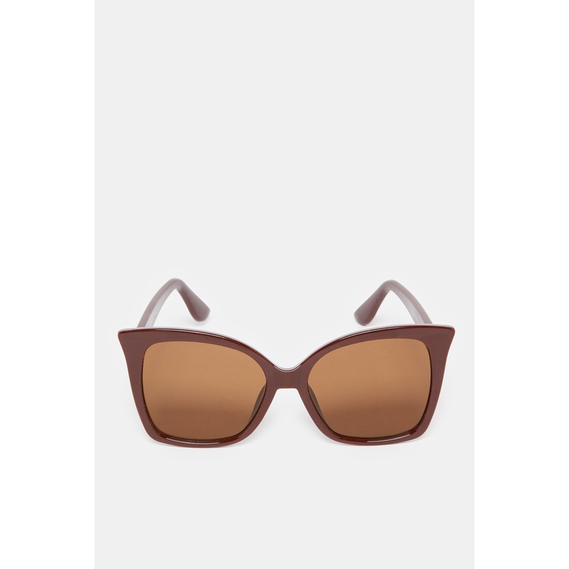 Women Brown Cat Eye Sunglasses