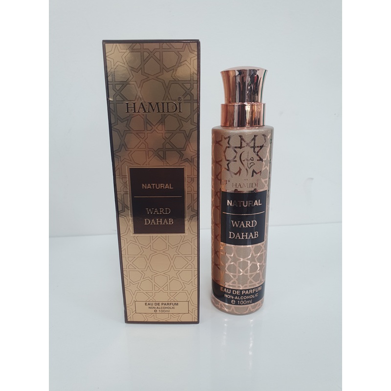 Women Hamidi Natural Mukhallat Ward Dahab Water Perfume (100ml)