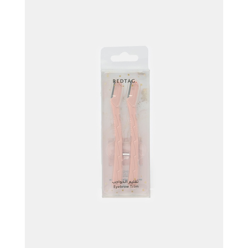 Women Pink Eyebrow Razer