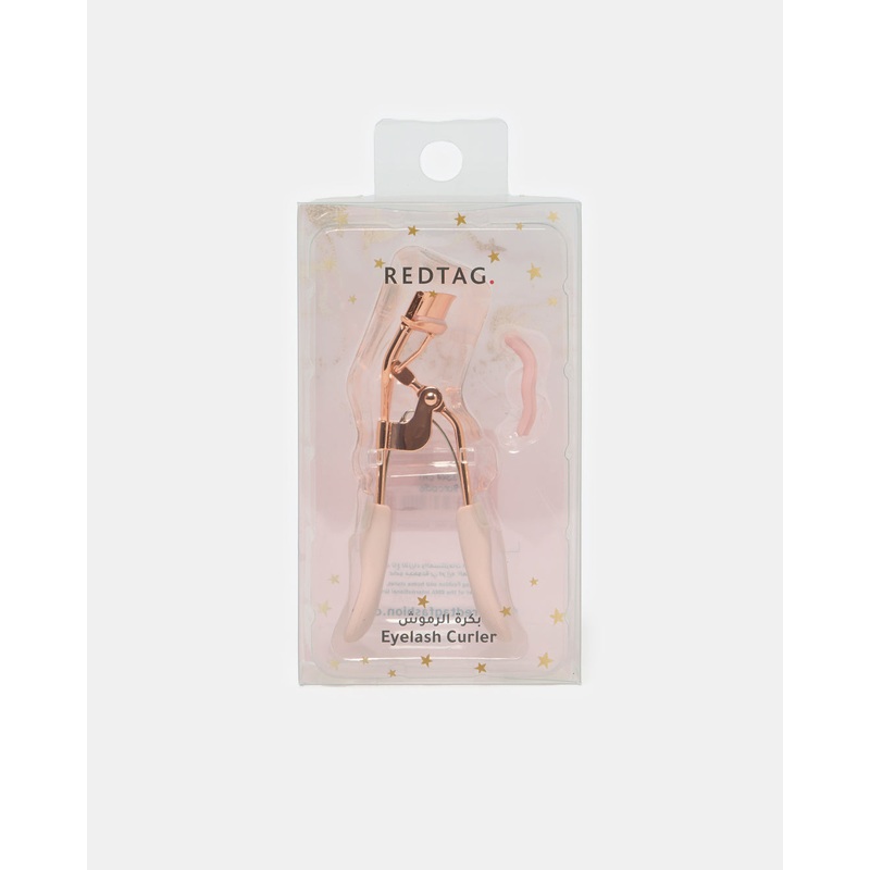Women Pink Gold Eyelash Curler