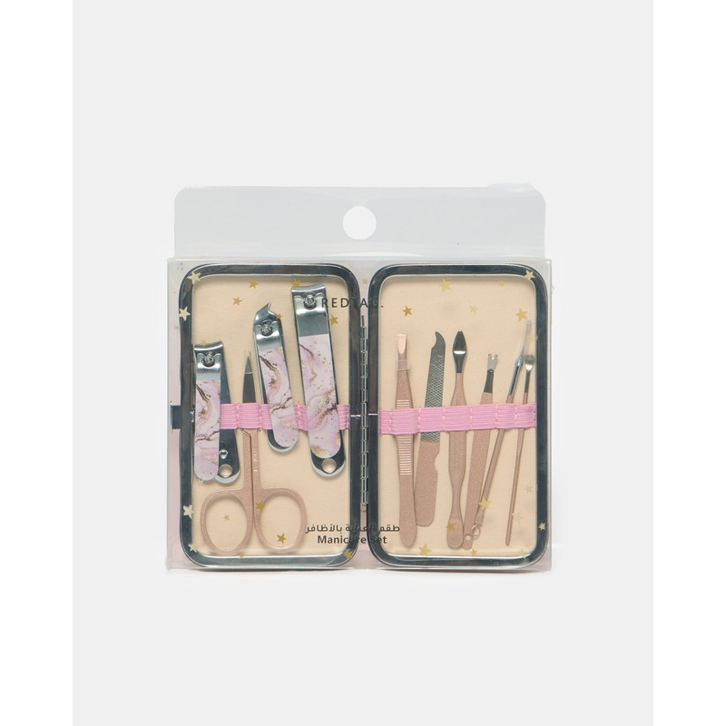 Women Pink Manicure Set (10 Piece)