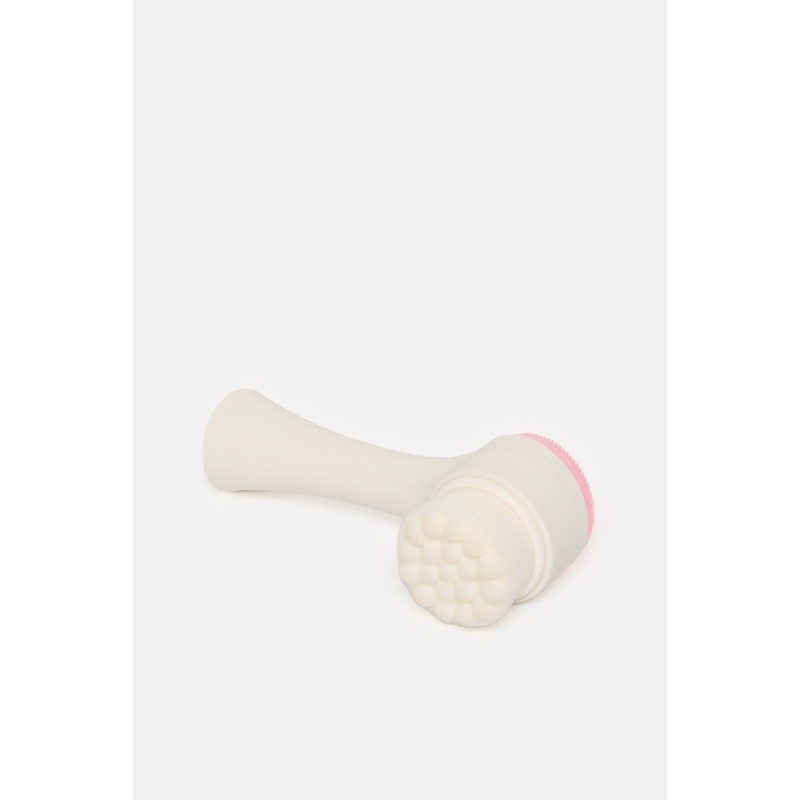 Women White Facial Cleaning Brush
