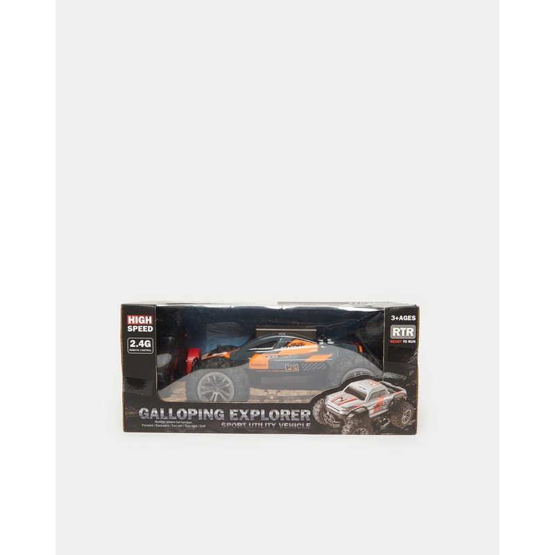 Black And Orange Racing Truck|Default Title