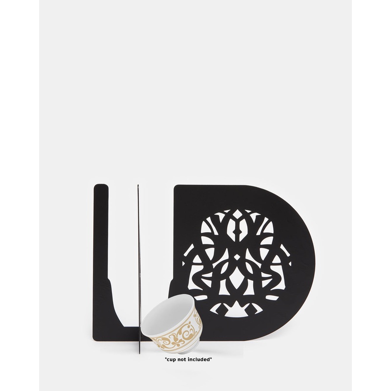 Black Qahwa Cup Stand