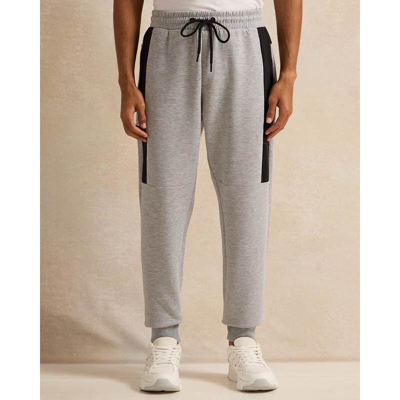 Men Grey Active Track Pants|Small|Medium|Large|X-Large|XX-Large