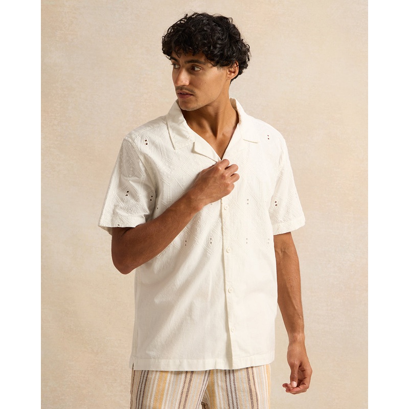 Men White Solid Casual Shirt|Small|Medium|Large|X-Large|XX-Large