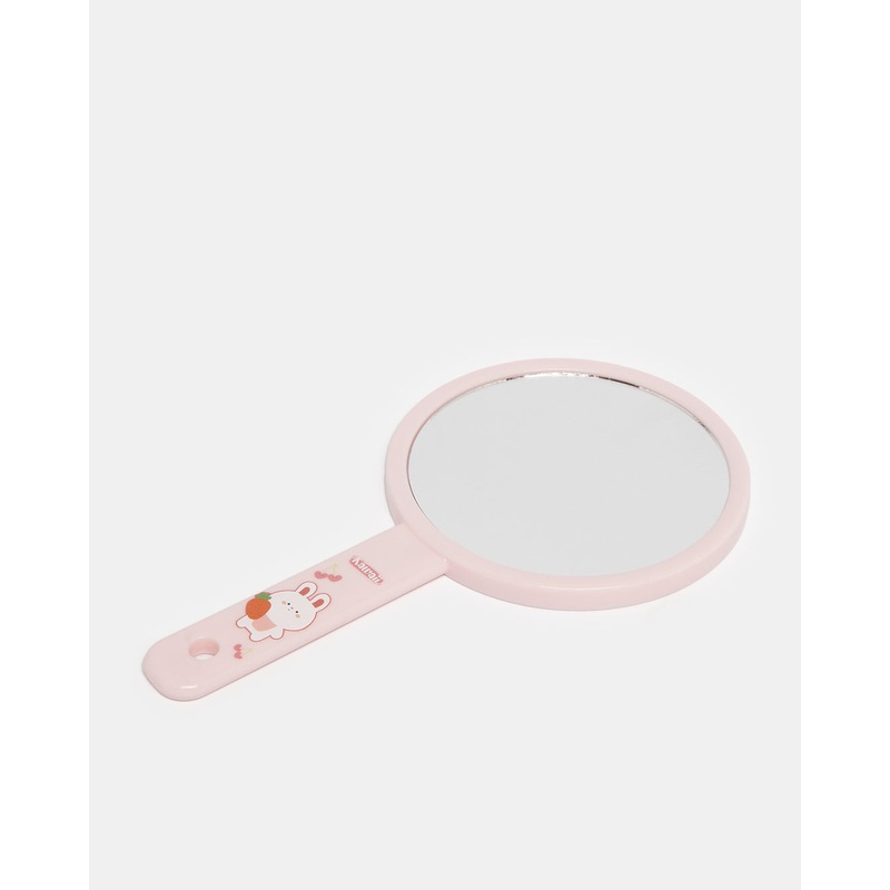 Pink Embellished Kids Pocket Mirror