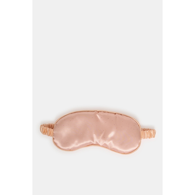 Women Pink Cotton Eye Mask