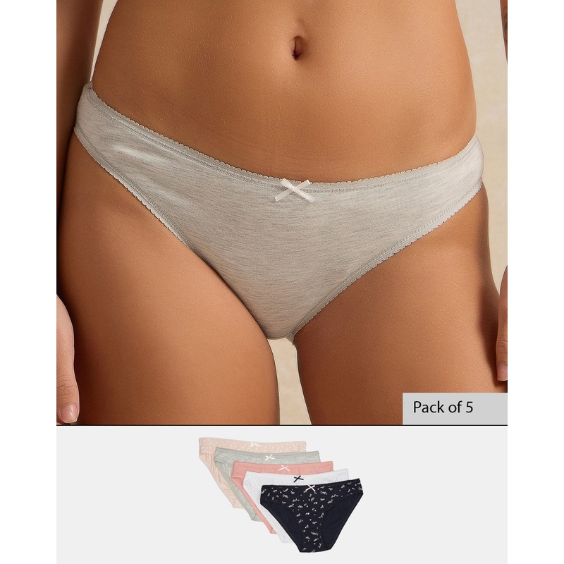 Women Assorted Bikini Brief Set (Pack of 5)