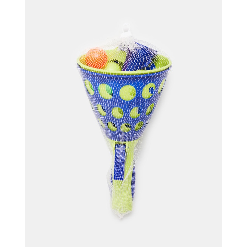 Blue And Yellow Catapult Ball