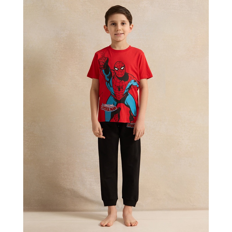 Boys Red Spider Man Pajama Set (2 Piece)