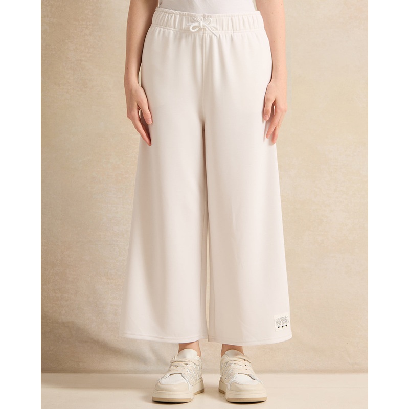Girls Ivory Wide Leg Trousers|8-9 Yrs (S)|9-10 Yrs (M)|11-12 Yrs (L)|13-14 Yrs (XL)|15-16 Yrs (XL)