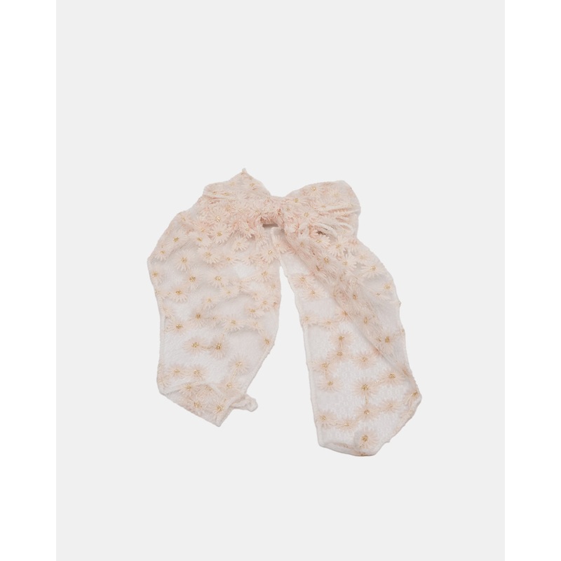 Girls Pink Embellished Hair Clips