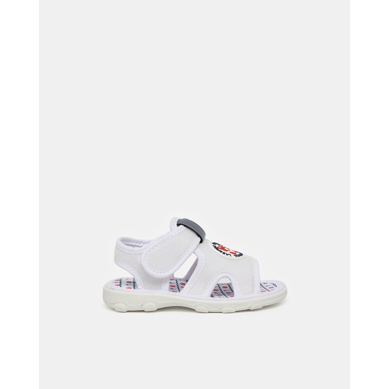 Infant Boys White Sounded Sandals