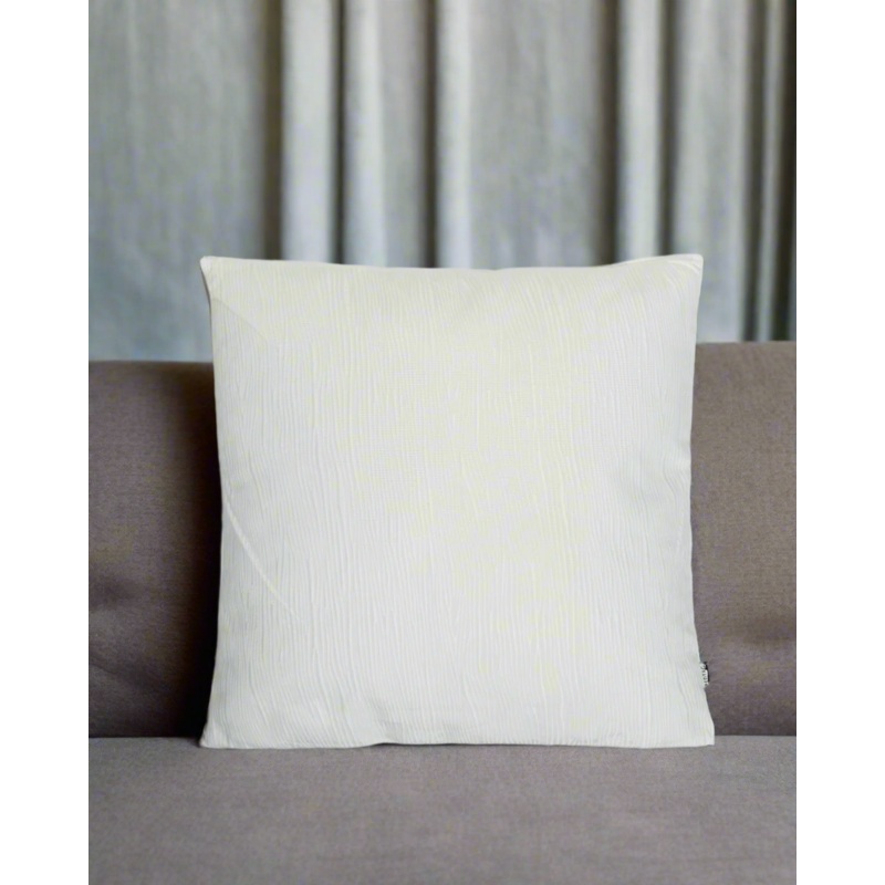 Ivory Jacquard Cushion