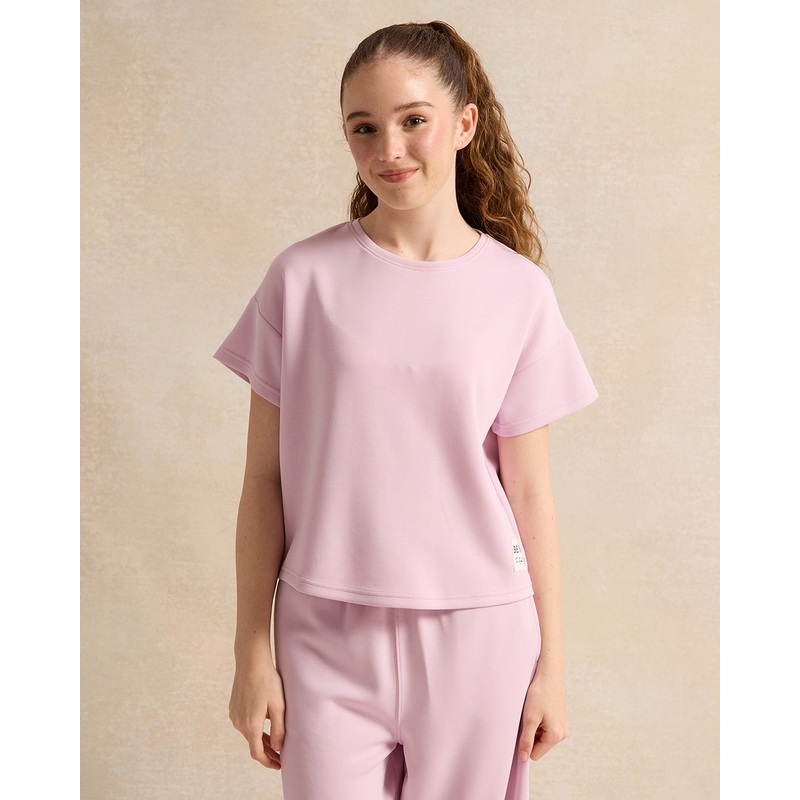 Senior Girls Lilac Plain Top|8-9 Yrs (S)|9-10 Yrs (M)|11-12 Yrs (L)|13-14 Yrs (XL)|15-16 Yrs (XL)