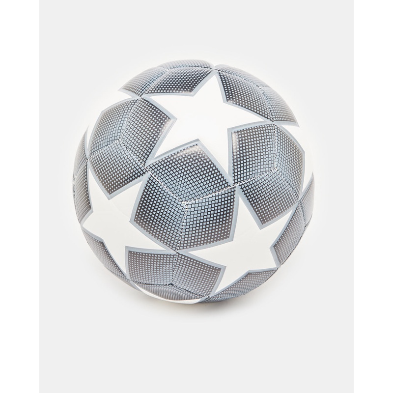 White And Black Printed Football
