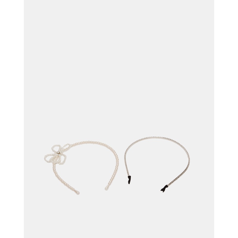Women Assorted Solid Headband Set (Pack of 2)