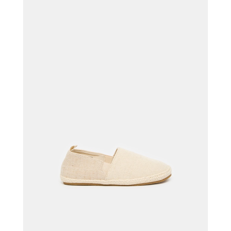 Boys Beige  Embellished Slip-On Shoes