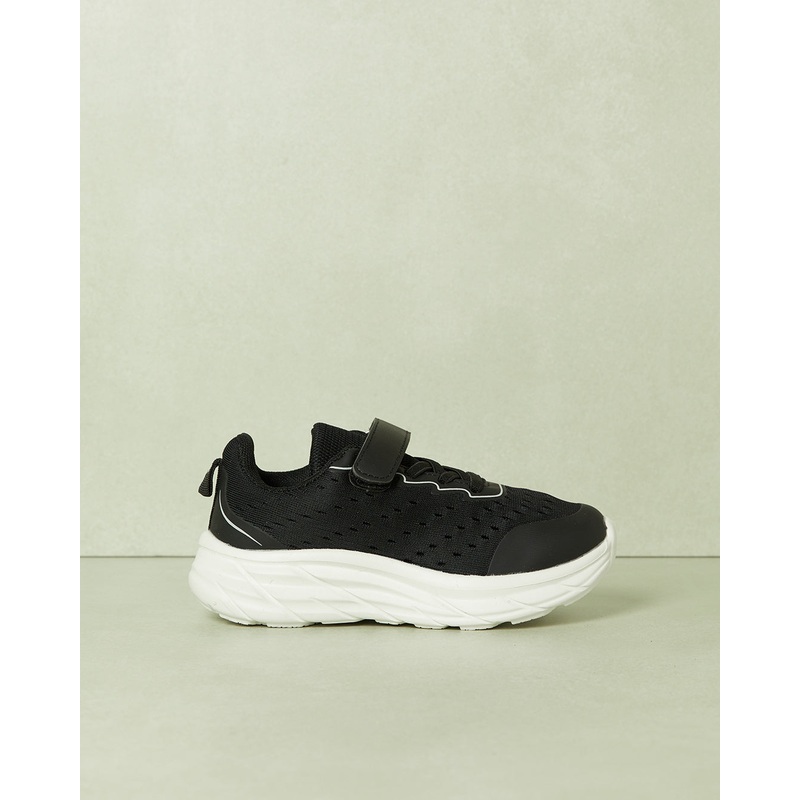 Boys Black Colour Block Chunky Sneaker